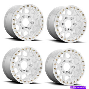 zC[@4{Zbg Zbg4 17 "kmc km444r[hbNH17x9 5x5.5zC[25mm Set 4 17" KMC KM444 BEADLOCK RAW MACHINED 17x9 5X5.5 Wheels 25mm Rim