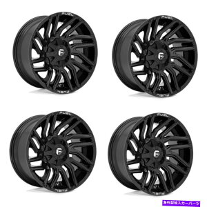 �z�C�[���@4�{�Z�b�g �Z�b�g4 20 �R��1PC D776�䕗����u���b�N20x9 8x6.5�z�C�[��1mm���� Set 4 20 Fuel 1PC D776 Typhoon Gloss Black 20x9 8X6.5 Wheels 1mm Rim�y���s�A���i�z