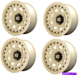 �z�C�[���@4�{�Z�b�g �Z�b�g4 20 XD XD861�X�g�[���T���h20x9 6x5.5�z�C�[��0mm�����V�F�r�[GMC�������t�g Set 4 20 XD XD861 Storm Sand 20x9 6X5.5 Wheels 0mm Rim Chevy GMC Ram Lifted�y���s�A���i�z