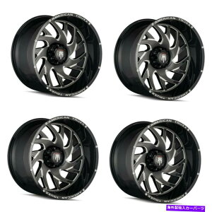 �z�C�[���@4�{�Z�b�g �Z�b�g4 24 American Truxx Xclusive Black/Milled Wheels 24x14 6x5.5 Rims -76mm Set 4 24 American Truxx Xclusive Black/Milled Wheels 24x14 6x5.5 Rims -76mm�y���s�A���i�z