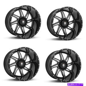 zC[@4{Zbg Zbg4 24 "American Truxx Vortex Black/Milled Wheels 24x14 8x6.5 Rims -76mm Set 4 24" American Truxx Vortex Black/Milled Wheels 24x14 8x6.5 Rims -76mm