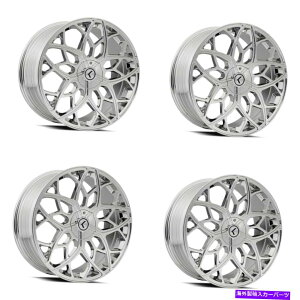 �z�C�[���@4�{�Z�b�g �Z�b�g4 22 Kraze Ricochet ChromeWheels 22x8.5 5x115/5x120 Rims 38mm Set 4 22 Kraze Ricochet Chrome Wheels 22x8.5 5x115/5x120 Rims 38mm�y���s�A���i�z