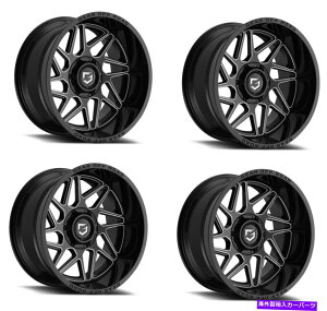 zC[@4{Zbg Zbg4 20 "MAIt[h761bm20x12 6x135 6x5.5ubN~zC[-44mm Set 4 20" Gear Off Road 761BM Ratio 20x12 6x135 6x5.5 Black Milled Wheels -44mm