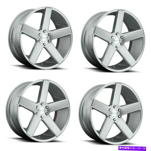 �z�C�[���@4�{�Z�b�g �Z�b�g4 26 �_�uS218�o���[26x10�O���X�V���o�[�u���V6x5.5�z�C�[��31mm���� Set 4 26 Dub S218 Baller 26x10 Gloss Silver Brushed 6x5.5 Wheels 31mm Rims�y���s�A���i�z
