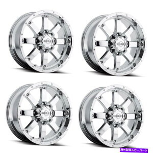 �z�C�[���@4�{�Z�b�g �Z�b�g4 20 �M�A�I�t���[�h726c�r�b�O�u���b�N20x10 8x170�N�������b�L�z�C�[��-19mm Set 4 20 Gear Off Road 726C Big Block 20x10 8x170 Chrome Plated Wheels -19mm�y���s�A���i�z