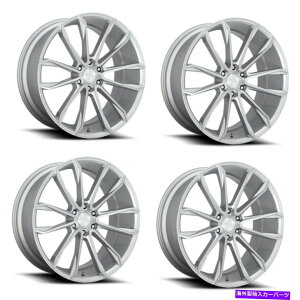 �z�C�[���@4�{�Z�b�g �Z�b�g4 24 DUB 1PC S248�N���E�g�O���X�V���o�[�u���V24x10 6x135�z�C�[��30mm���� Set 4 24 DUB 1PC S248 Clout Gloss Silver Brushed 24x10 6x135 Wheels 30mm Rims�y���s�A���i�z