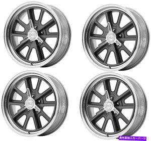 zC[@4{Zbg Zbg4 17 "AJ[VOBe[WVN427VFr[Ru}O|bV17x8 5x4.5 0mm Set 4 17" American Racing Vintage VN427 Shelby Cobra Mag Polished 17x8 5x4.5 0mm