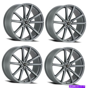 �z�C�[���@4�{�Z�b�g �Z�b�g4 19 Advanti Racing 96mg Torcere 19x9.5 5x120�}�b�g�X���[�g�O���[�z�C�[��45mm Set 4 19 Advanti Racing 96MG Torcere 19X9.5 5x120 Matte Slate Grey Wheels 45mm�y���s�A���i�z