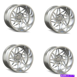 zC[@4{Zbg Zbg4 22 "JIt[hWF~j|bV/~hX|[NzC[22x12 8x170 -51mm Set 4 22" Cali Off-Road Gemini Polished/Milled Spokes Wheels 22x12 8x170 -51mm