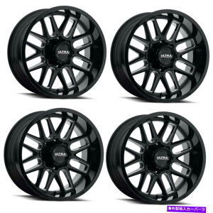 �z�C�[���@4�{�Z�b�g �Z�b�g4 20 Ultra 231BM Butcher 20x10 8x180 Gloss Black w/ Milled Wheels -25mm Set 4 20 Ultra 231BM Butcher 20x10 8x180 Gloss Black w/ Milled Wheels -25mm