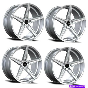 �z�C�[���@4�{�Z�b�g �Z�b�g4 20 Advanti Racing 87ms Cammino 20x10 5x120�V���o�[�@�B���H�z�C�[��30mm Set 4 20 Advanti Racing 87MS Cammino 20x10 5x120 Silver Machined Wheels 30mm�y���s�A���i�z