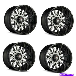 zC[@4{Zbg Zbg4 24 "American Truxx DNAubN/@BHzC[24x14 8x180-76mm Set 4 24" American Truxx DNA Black/Machined Wheels 24x14 8x180 Rims -76mm