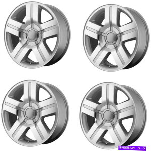 �z�C�[���@4�{�Z�b�g �Z�b�g4 24 OE Creations PR147 24x10�V���o�[�@�B���H6x5.5�z�C�[��31mm���� Set 4 24 OE Creations PR147 24x10 Silver Machined 6X5.5 Wheels 31mm Rims�y���s�A���i�z