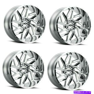 zC[@4{Zbg Zbg4 22 "rWIt[h361XpC_[NzC[22x12 6x5.5i6x139.7j-5 Set 4 22" Vision Off-Road 361 Spyder Chrome Wheels 22x12 6x5.5 (6x139.7) Rims -5