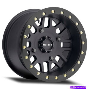 ホイール 4本セット メソッドMR406 UTVビードロック14x8 4x156 -2ブラックホイール(4)132 14 "インチリム Method MR406 UTV Beadlock 14x8 4x156 -2 Black Wheels(4) 132 14" inch Rims