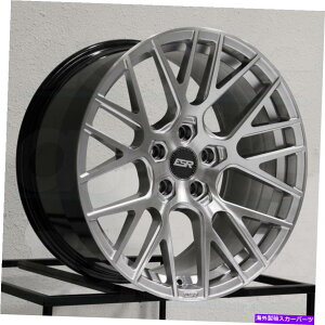 �z�C�[���@4�{�Z�b�g ESR RF11 19x9.5 5x114.3 22�V���o�[�z�C�[���i4�j73.1 19 �C���`���� ESR RF11 19x9.5 5x114.3 22 Silver Wheels(4) 73.1 19 inch Rims�y���s�A���i�z