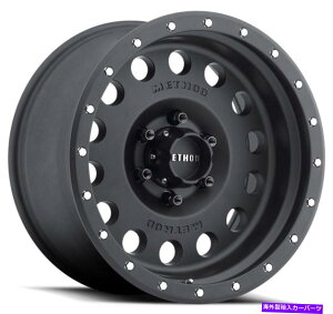 �z�C�[���@4�{�Z�b�g ���\�b�hMR307�z�[��17x8.5 5x5/5x127 0�u���b�N�z�C�[���i4�j94 17 �C���`���� Method MR307 Hole 17x8.5 5x5/5x127 0 Black Wheels(4) 94 17 inch Rims�y���s�A���i�z