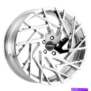 �z�C�[���@4�{�Z�b�g Strada S64 Nido 20x8.5 5x114.3 35 Chrome Wheels�i4�j72.6 20 "�C���`���� Strada S64 Nido 20x8.5 5x114.3 35 Chrome Wheels(4) 72.6 20" inch Rims