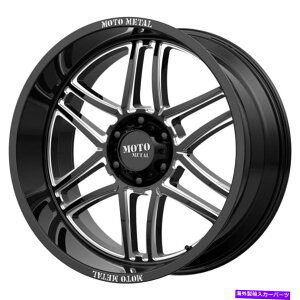 zC[@4{Zbg Moto Metal Mo992 Folsom 20x10 8x180 -18ubN~zC[i4j124.2 20 "C`RI Moto Metal MO992 Folsom 20x10 8x180 -18 Black Milled Wheels(4) 124.2 20" inch Ri