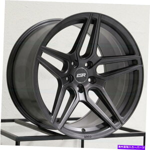 �z�C�[���@4�{�Z�b�g ESR RF15 20x10.5 5x114.3 25�K�����^���O���t�@�C�g�z�C�[���i4�j73.1 20�C���`���� ESR RF15 20x10.5 5x114.3 25 Gun Metal Graphite Wheels(4) 73.1 20 inch Rims�y���s�A���i�z