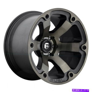 �z�C�[���@4�{�Z�b�g �R��D564�r�[�X�g17x9 6x5.5/6x139.7 -12�}�b�g�u���b�N�e�B���g�z�C�[���i4�j108 17 �C���`r Fuel D564 Beast 17x9 6x5.5/6x139.7 -12 Matte Black Tint Wheels(4) 108 17 inch R�y���s�A���i�z