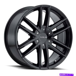 �z�C�[���@4�{�Z�b�g Raceline 158b Impulse 20x8.5 6x120/6x132 35�u���b�N�z�C�[���i4�j74.6 20 "�C���`���� Raceline 158B Impulse 20x8.5 6x120/6x132 35 Black Wheels(4) 74.6 20" inch Rims