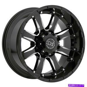 zC[@4{Zbg Black Rhino Sierra 18x9 8x6.5/8x165.1 12ubN~OzC[i4j122.4 18 "C`r Black Rhino Sierra 18x9 8x6.5/8x165.1 12 Black Milled Wheels(4) 122.4 18" inch R