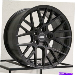 �z�C�[���@4�{�Z�b�g ESR RF11 19x8.5/19x9.5 5x114.3 30/35�K�����^���O���t�@�C�g�z�C�[���i4�j73.1/72.56 19 " ESR RF11 19x8.5/19x9.5 5x114.3 30/35 Gun Metal Graphite Wheels(4) 73.1/72.56 19"