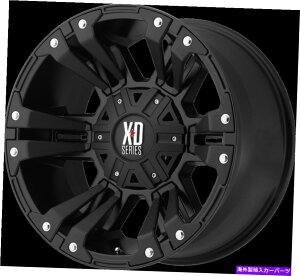 �z�C�[���@4�{�Z�b�g XD XD822�����X�^�[II 18x9 6x135/6x5.5/6x139.7 18�}�b�g�u���b�N�z�C�[���i4�j106.1 18  XD XD822 Monster II 18x9 6x135/6x5.5/6x139.7 18 Matte Black Wheels(4) 106.1 18�y���s�A���i�z