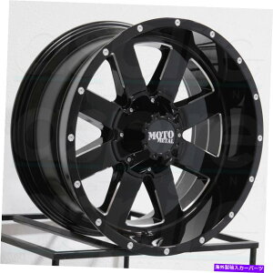 �z�C�[���@4�{�Z�b�g Moto Metal Mo962 20x10 5x5.5/5x139.7/5x150 -24�u���b�N�~�����O�z�C�[���i4�j110.1 20  Moto Metal MO962 20x10 5x5.5/5x139.7/5x150 -24 Black Milled Wheels(4) 110.1 20�y���s�A���i�z