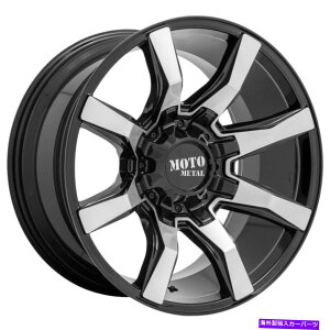 �z�C�[���@4�{�Z�b�g Moto Metal Mo804 Spider 20x10 6x135/6x5.5/6x139.7 12���@�B�ցi4�j10 Moto Metal MO804 Spider 20x10 6x135/6x5.5/6x139.7 12 Black Machined Wheels(4) 10�y���s�A���i�z