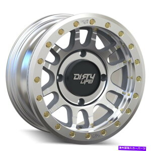 zC[@4{Zbg Dirty Life 9309r Canyon Pro SXS 15x7 4x137 13@BHzC[i4j106.25 15 "C` Dirty Life 9309R Canyon Pro Sxs 15x7 4x137 13 Machined Wheels(4) 106.25 15" inch