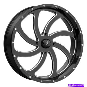 zC[@4{Zbg MSAIt[hM36XCb`22x7 4x156 0ubN~OzC[i4j132 22 "C` MSA Off-Road M36 Switch 22x7 4x156 0 Black Milled Wheels(4) 132 22" inch Rims