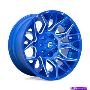 zC[@4{Zbg RD770 Twitch 20x10 5x5.5/5x139.7/5x150 -18zC[i4j110.1 20 "i Fuel D770 Twitch 20x10 5x5.5/5x139.7/5x150 -18 Blue Milled Wheels(4) 110.1 20" i