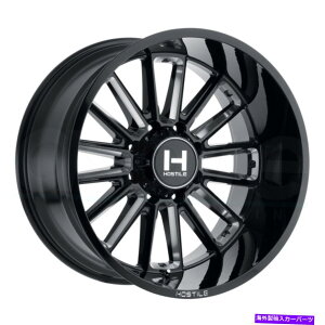 zC[@4{Zbg GΓIH115vf^[20x10 5x150 -19ubN~OzC[i4j110 20 "C` Hostile H115 Predator 20x10 5x150 -19 Black Milled Wheels(4) 110 20" inch Rims