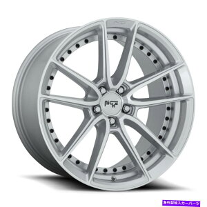 �z�C�[���@4�{�Z�b�g �j�b�`M221 DFS 20x9/20x10.5 5x115 18/20�V���o�[�}�V���z�C�[���i4�j71.5 20 �C���`s Niche M221 Dfs 20x9/20x10.5 5x115 18/20 Silver Machine Wheels(4) 71.5 20 inch S�y���s�A���i�z