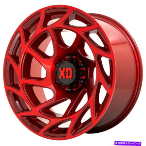 �z�C�[���@4�{�Z�b�g XD XD860 Onslaught 20x12 8x170 -44�L�����f�B���b�h�z�C�[���i4�j125.1 20 "�C���`���� XD XD860 Onslaught 20x12 8x170 -44 Candy Red Wheels(4) 125.1 20" inch Rims
