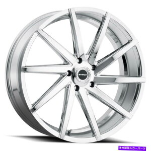 �z�C�[���@4�{�Z�b�g Strada S41�Z�K22x9 5x114.3 40�N�����z�C�[���i4�j72.6 22 "�C���`���� Strada S41 Sega 22x9 5x114.3 40 Chrome Wheels(4) 72.6 22" inch Rims
