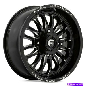 �z�C�[���@4�{�Z�b�g �R��D821 ARC UTV 22x7 4x137 13�O���X�u���b�N�~�����O�z�C�[���i4�j110.1 22 �C���`���� Fuel D821 Arc UTV 22x7 4x137 13 Gloss Black Milled Wheels(4) 110.1 22 inch Rims�y���s�A���i�z