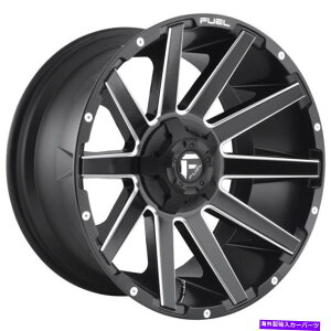 �z�C�[���@4�{�Z�b�g �R��D616�R���g��20x9 6x120/6x5.5/6x139.7 19�}�b�g�u���b�N�~���z�C�[���i4�j78.1 2 Fuel D616 Contra 20x9 6x120/6x5.5/6x139.7 19 Matte Black Milled Wheels(4) 78.1 2�y���s�A���i�z