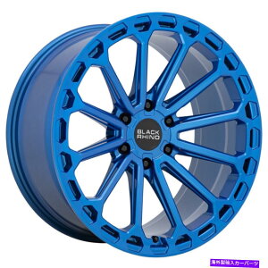 �z�C�[���@4�{�Z�b�g Black Rhino Kaizen 20x9.5 6x4.5/6x114.3 18�u���[�z�C�[���i4�j76.1 20 �C���`���� Black Rhino Kaizen 20x9.5 6x4.5/6x114.3 18 Blue Wheels(4) 76.1 20 inch Rims�y���s�A���i�z