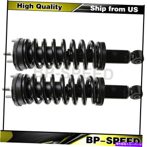 �T�X�y���V���� GMC 2004-2012 2 x�������[�t�����g�T�X�y���V�����X�g���b�g�ƃR�C���X�v�����O�A�Z���u�� Fits GMC 2004-2012 2 X Monroe Front Suspension Struts and Coil Spring Assembly