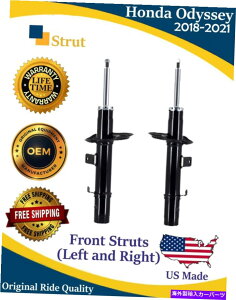 �T�X�y���V���� �{����OEM�t�����g�h���C�o�[�ƃz���_�I�f�b�Z�C2018-2021�X�g���b�g�y�A�̏���ȑ� Genuine OEM Front Driver & Passenger Side for Honda Odyssey 2018-2021 Strut Pair�y���s�A���i�z