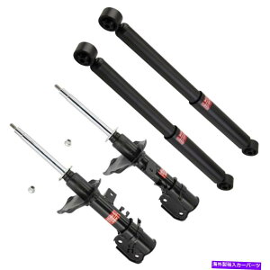 TXyV Set-Ky343388-C 4̃VbNAu\[o[ƃXgbgAZu̐VLHRHKYBZbg SET-KY343388-C KYB Set of 4 Shock Absorber and Strut Assemblies New LH & RH