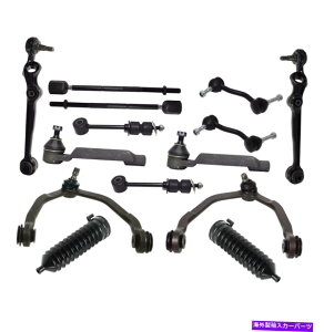 TXyV 14PCRg[A[ +tH[hT_[o[h}[L[N[K[p̊SȃTXyVLbg 14Pc Control Arm + Complete Suspension Kit for Ford Thunderbird & Mercury Cougar