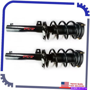 �T�X�y���V���� 2PCS FCS�T�X�y���V�����X�g���b�g�t�����g2009-2014�t�H���N�X���[�Q���W�F�b�^TDI 2Pcs FCS Suspension Strut Front For 2006 2009-2014 Volkswagen Jetta TDI�y���s�A���i�z