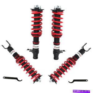 �T�X�y���V���� 4/�z���_�V�r�b�N92-00�����\�ȃV���b�N�p�̃R�C���I�[�o�[�T�X�y���V�����L�b�g���Z�b�g 4/set Coilovers Suspension Kits for HONDA CIVIC 92-00 Adjustable Shocks Struts�y���s�A���i�z