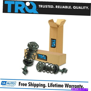 サスペンション TRQリアロードされたクイックコンプリートストラットスプリングアセンブリペア2PCフォースター新しい TRQ Rear Loaded Quick Complete Strut Spring Assembly Pair 2pc for Forester New
