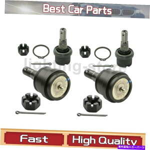 �T�X�y���V���� �t�����g�A�b�p�[�t�����g�����T�X�y���V�����{�[���W���C���g���[�O�̓_�b�W2000-2002 4 PCS�ɓK�����܂� Front UpperFront Lower Suspension Ball Joint MOOG Fits Dodge 2000-2002 4 pcs�y���s�A��