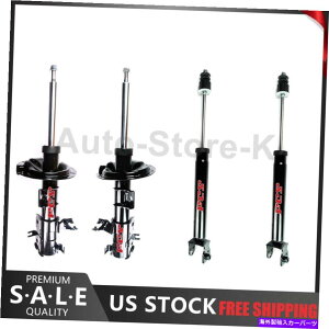 TXyV 2004N2008N̓Y}LV}̃tgƃÅSȃVbNXgbgZbg4̃Zbg Front & Rear Complete Shocks Struts Set of 4 for 2004-2008 Nissan Maxima